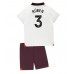 Manchester City Ruben Dias #3 Dětské Oblečení Venkovní Dres 2023-24 Krátkým Rukávem (+ trenýrky)